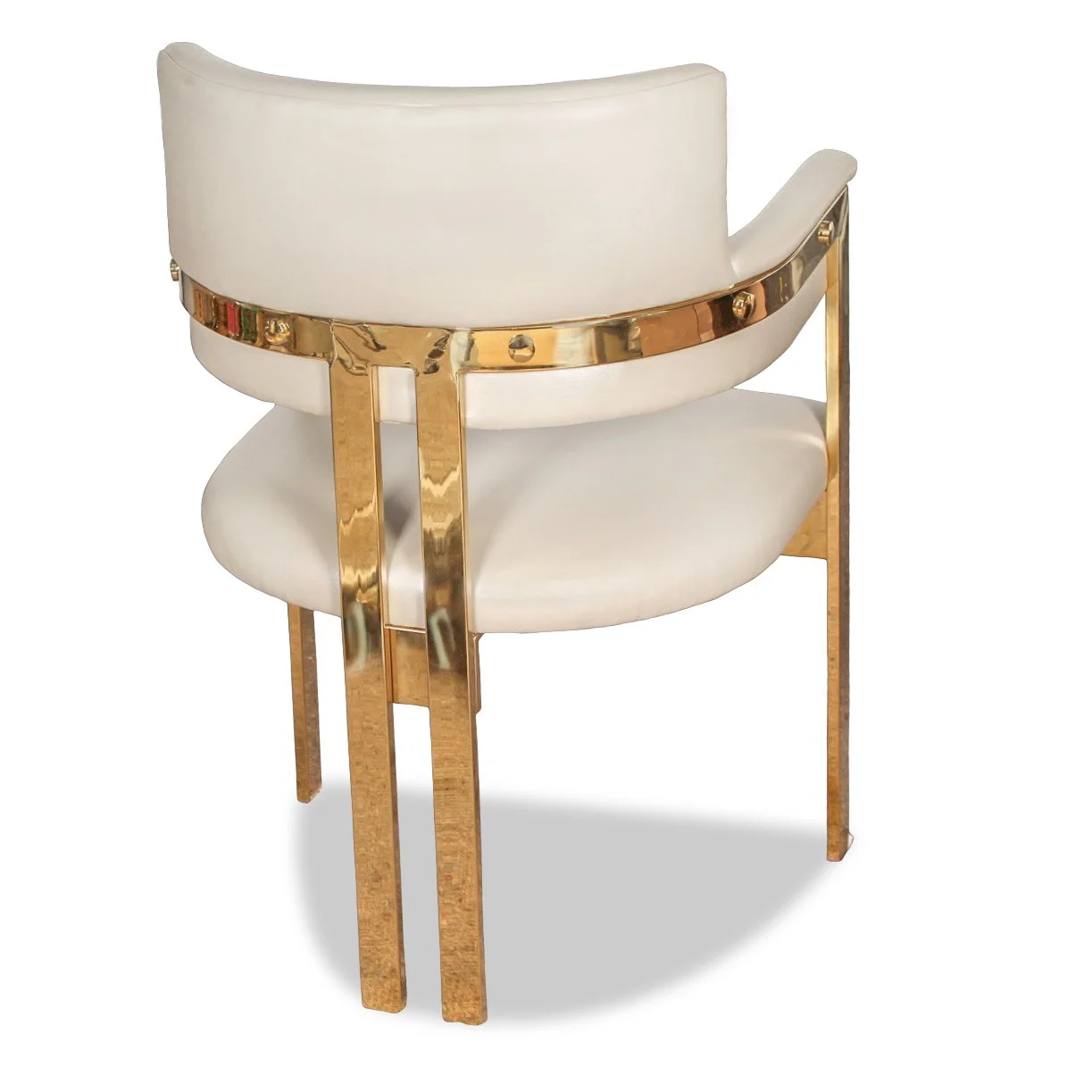 Set of 8 Jamie Dining Chairs by Artictic Frame Company in Polished